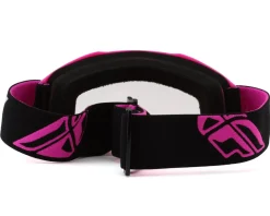 Fly Racing Youth Focus Goggle (Black/Pink) (Clear Lens)