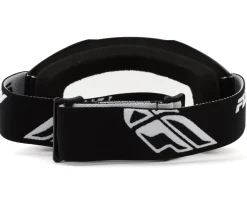 Fly Racing Youth Focus Goggle (Black/White) (Clear Lens)