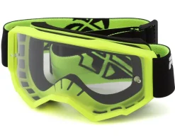 Fly Racing Youth Focus Goggle (Hi-Vis/Black) (Clear Lens)