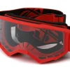Fly Racing Youth Focus Goggle (Red/Black) (Clear Lens)