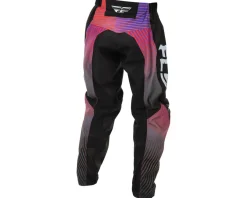 Fly Racing Youth F-16 Pants (Black/Red/Purple) (20)