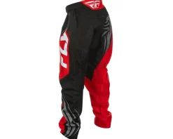 Fly Racing Youth F-16 Pants (Black/Red/White) (24)