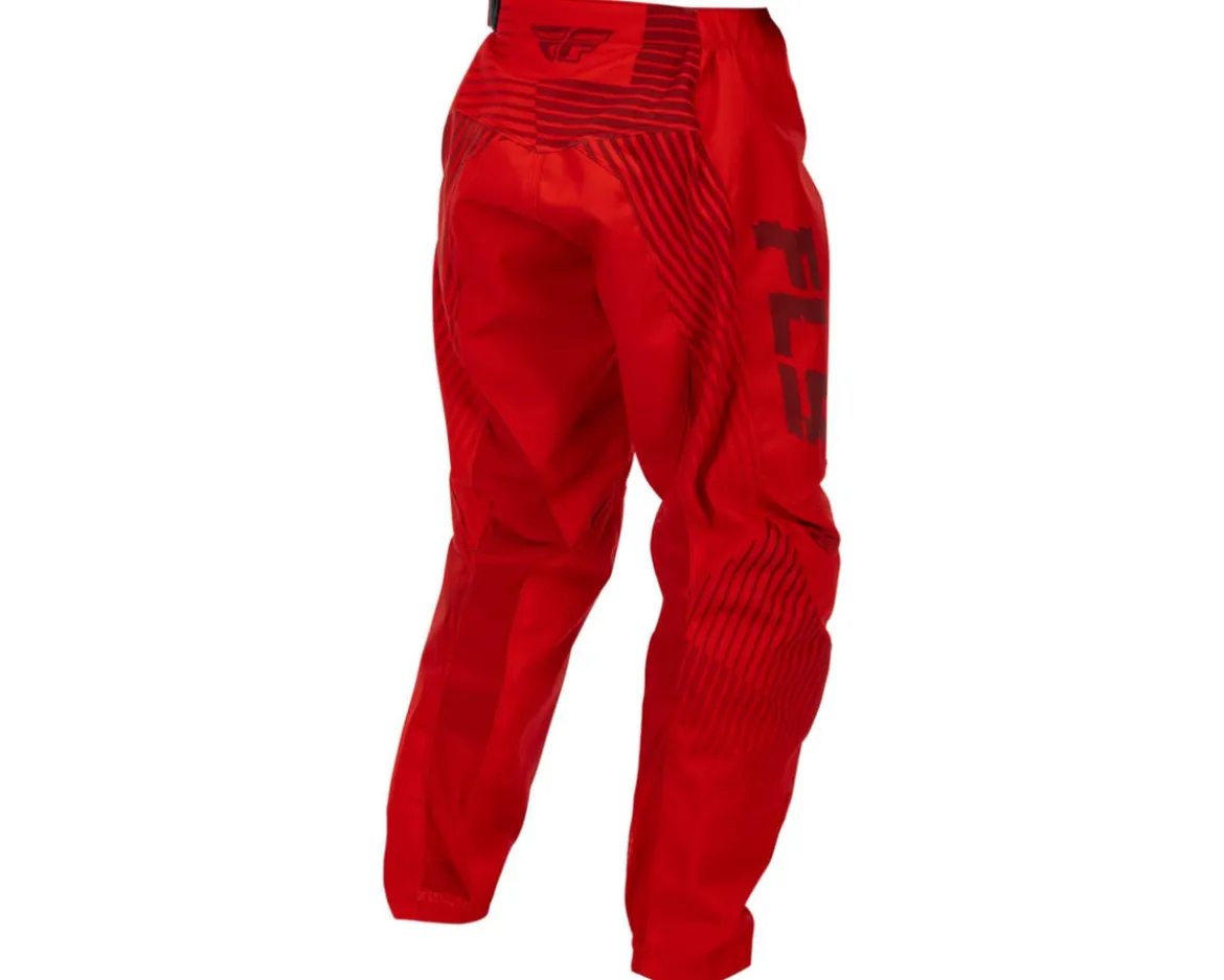Fly Racing Youth F-16 Pants (Red) (20)
