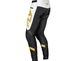 Fly Racing Youth Rayce Bicycle Pants (White/Black/Gold) (18)