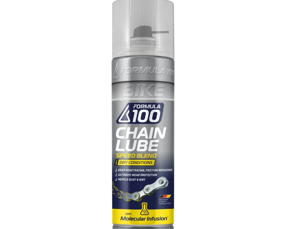Formula 100 Dry Conditions Chain Lube (Aerosol) (300ml)