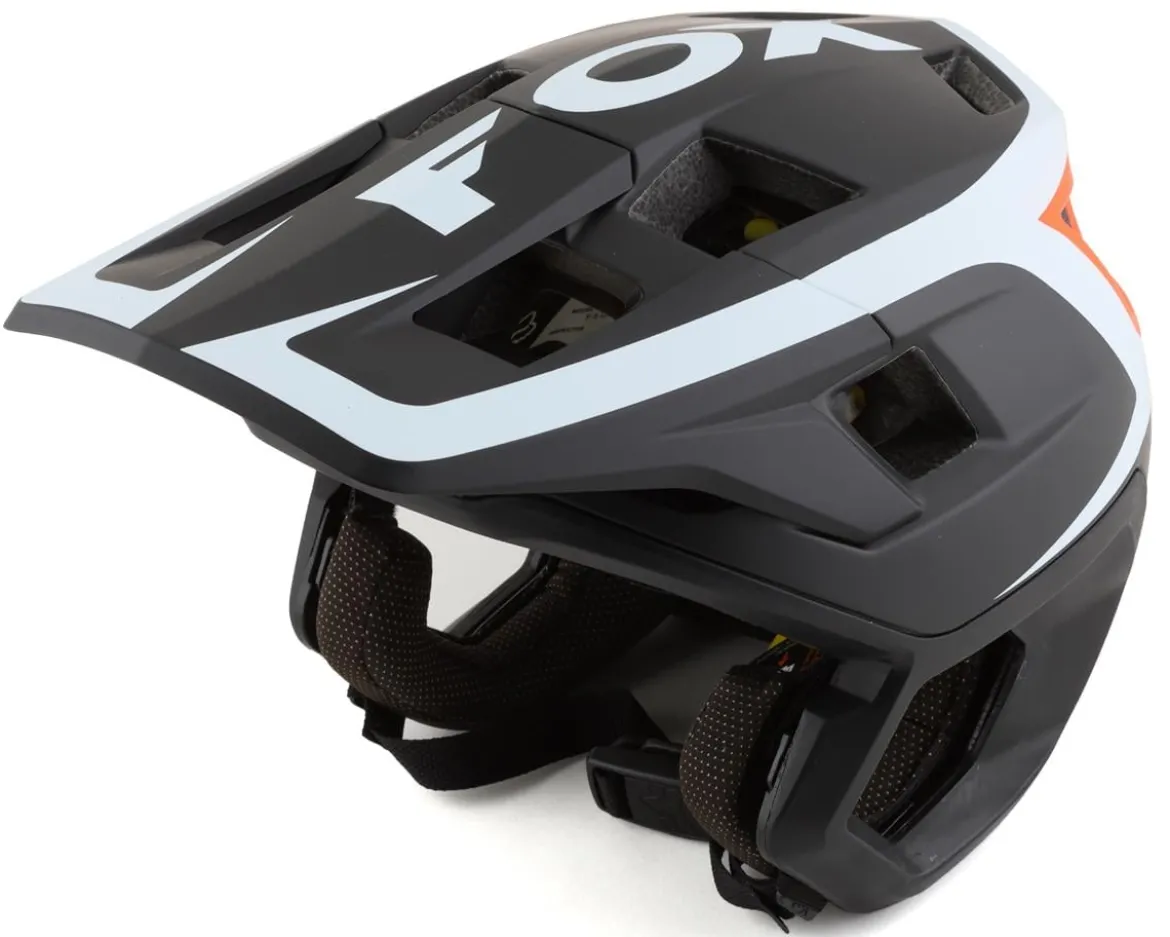 Fox Racing Dropframe Pro MIPS Helmet (Black Dvide) (S)