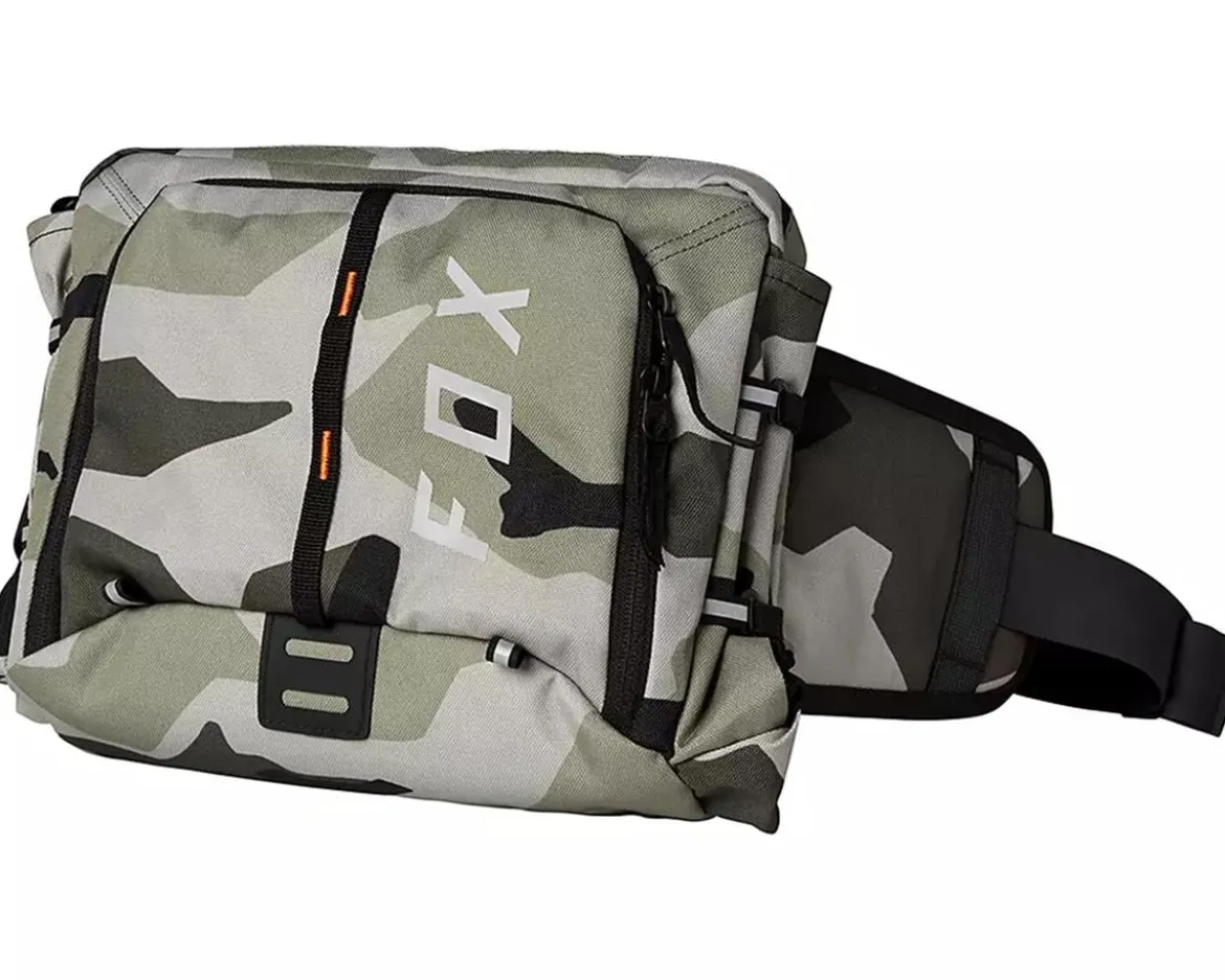 Fox Racing 5L Lumbar Hydration Pack (Green Camo)