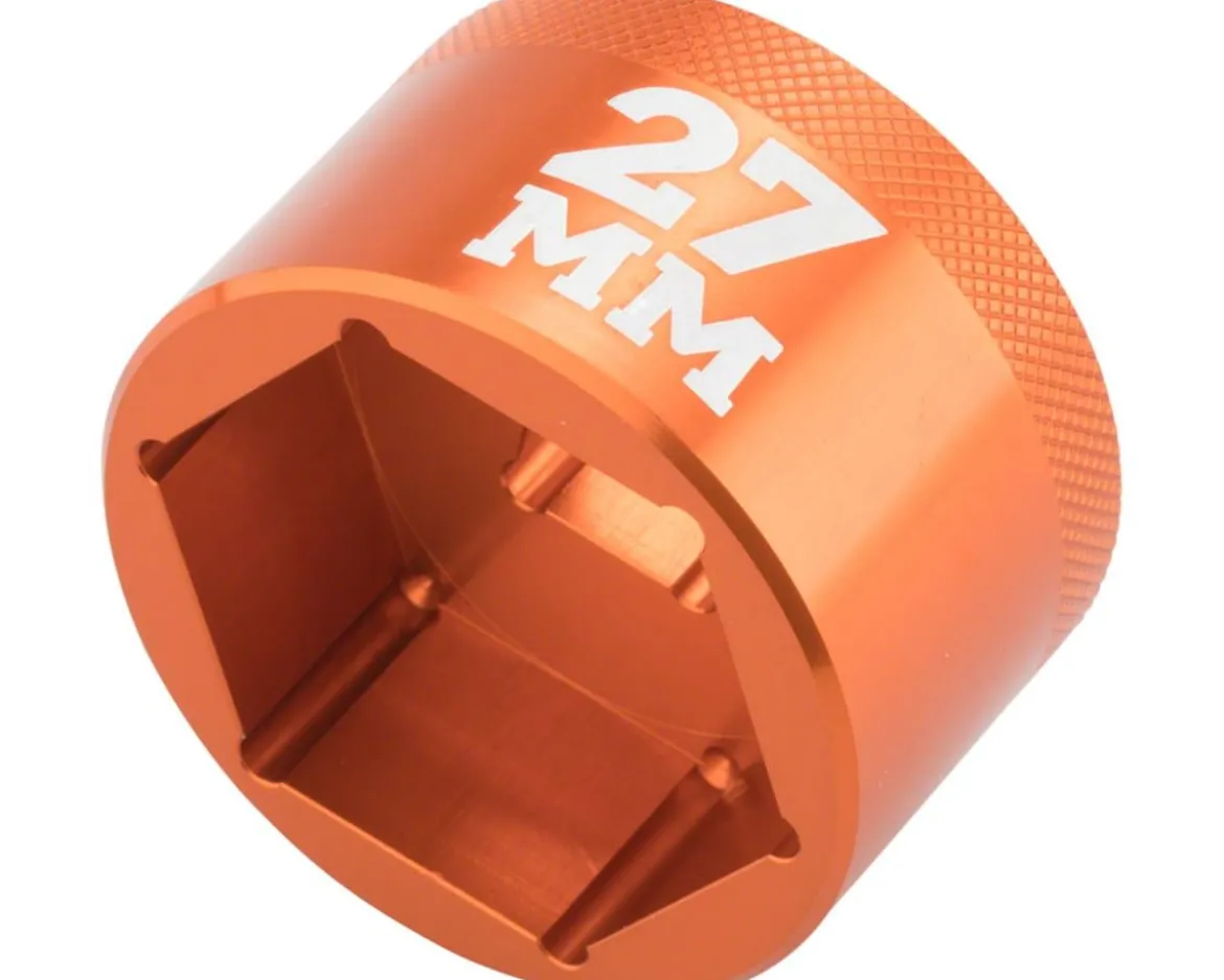 Fox Suspension Chamferless Topcap Socket (27mm) (3/8 Drive)
