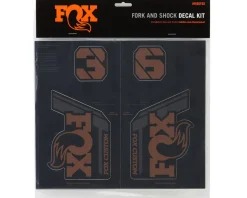 Fox Suspension Custom Decal Kit (Root Beer) (All Models Except Step Casts)