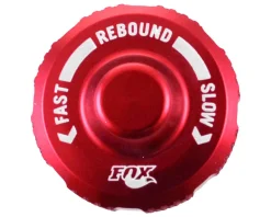 Fox Suspension Damping Adjuster Part Rebound Knob (Float DPX2) (Red)