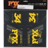 Fox Suspension Heritage Decal Kit for Forks & Shocks (Yellow) (All Models Except Step Casts)