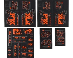 Fox Suspension Heritage Decal Kit for Forks & Shocks (DigiCam) (All Models Except Step Casts)