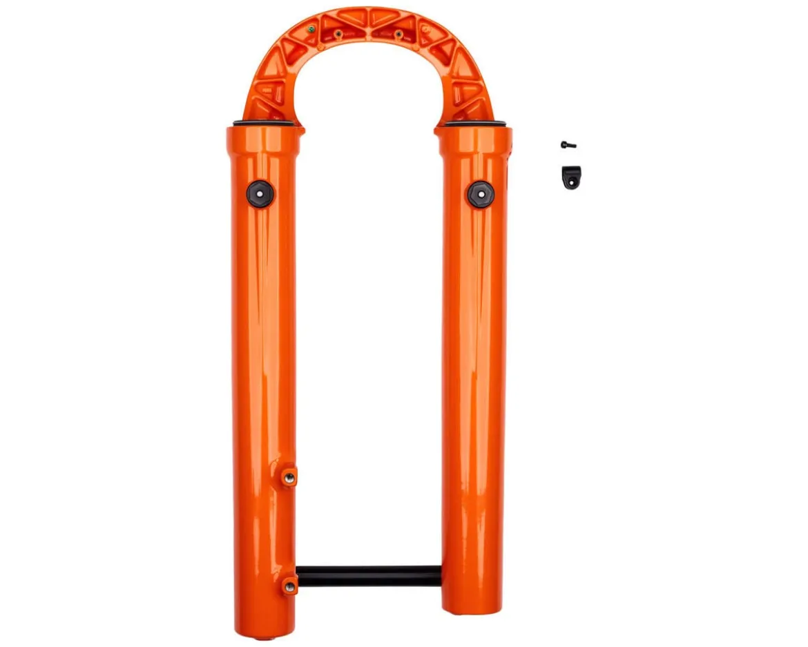 Fox Suspension Lower Leg Assembly (2021 38 27.5in 180 MAX, 15x110 QR, Fox Shiny Orange, F-S)