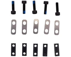 Fox Suspension 40/Marzocchi 58 Lower Leg Axle Pinch Bolt Parts (5 Each Fasteners, Shims, & Pinch Bars)