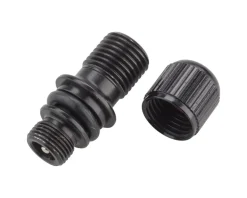 Fox Suspension Schrader Air Valve Housing (Black) (DHX2, Float X2, & 2017 DPS RearShocks)