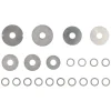 Fox Suspension Valve Stack Assembly (2022 FLOAT X, DHX) (Base Valve) (Lever Mode Light) (Bleed 3) (LLB3)