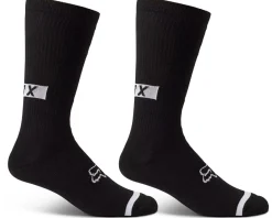 Fox Racing 10" Defend Crew Socks (Black) (S/M)
