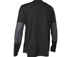 Fox Racing Defend Long Sleeve Jersey (Fox Head Black) (S)