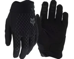 Fox Racing Defend Youth Long Finger Gloves (Black) (Youth S)