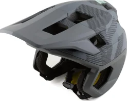 Fox Racing Dropframe Pro MIPS Helmet (Grey Camo) (S)