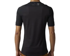 Fox Racing Flexair Ascent Short Sleeve Jersey (Black) (M)