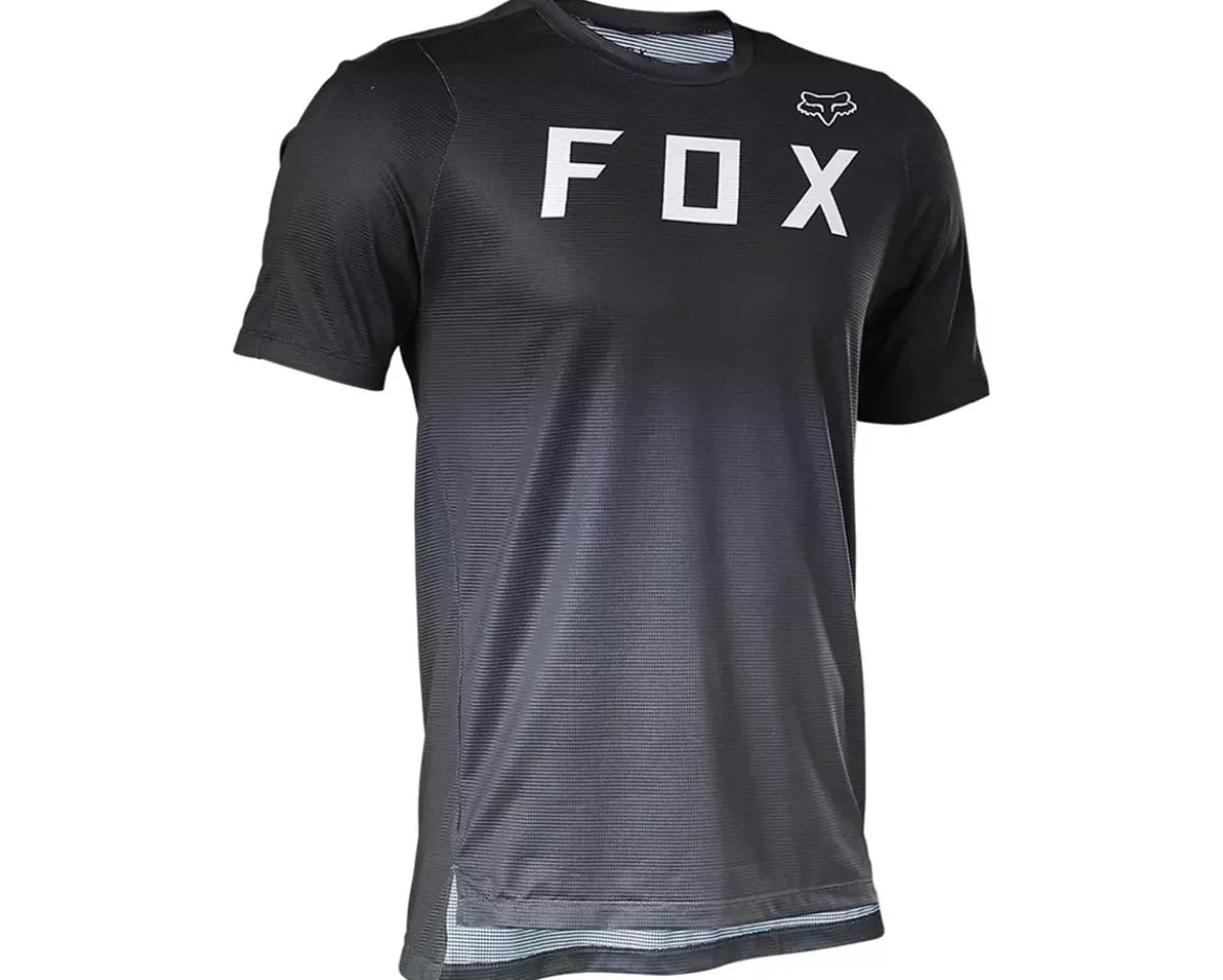 Fox Racing Flexair Short Sleeve Jersey (Black) (S)