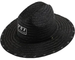 Fox Racing Non Stop Straw Hat (Black) (Universal Adult)