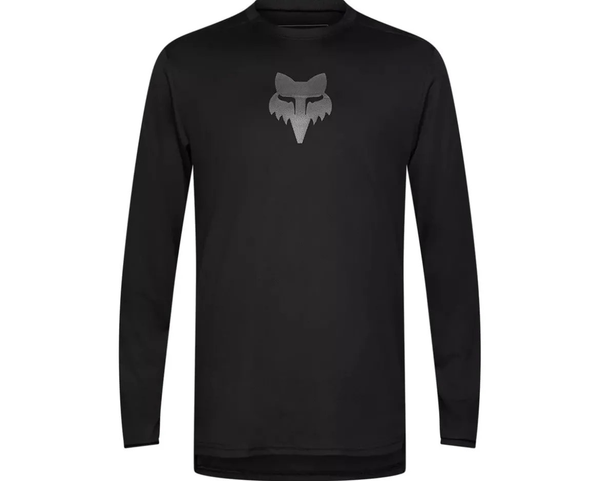 Fox Racing Ranger Fox Head Long Sleeve Jersey (Black) (S)