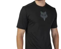 Fox Racing Ranger Lab Head Short Sleeve Jersey (Black) (S)
