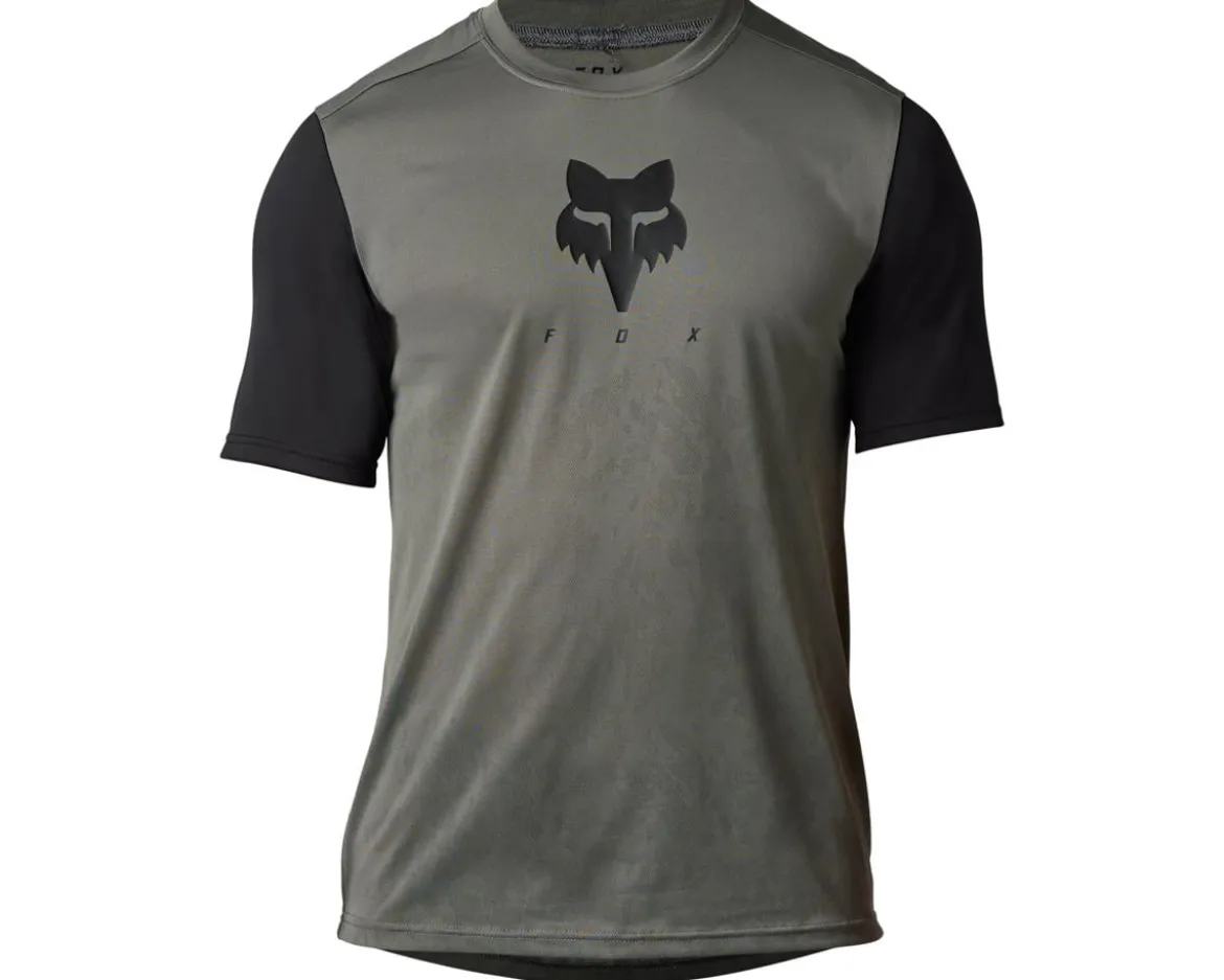 Fox Racing Ranger TruDri Short Sleeve Jersey (Pewter) (S)