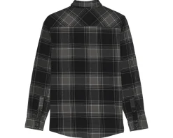 Fox Racing Traildust Flannel Shirt (Black) (S)