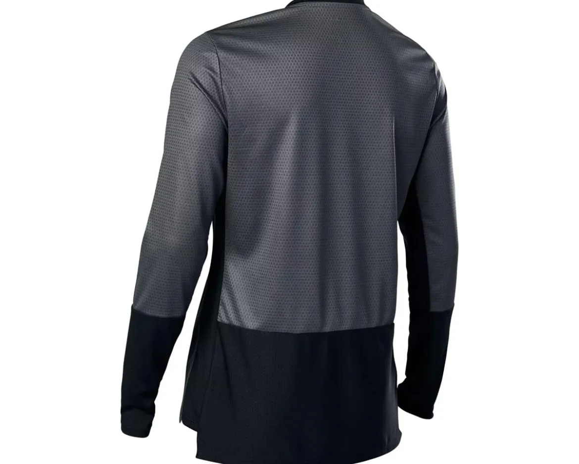 Fox Racing Women's Defend Long Sleeve Jersey (Dark Shadow) (M)