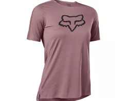 Fox Racing Women's Flexair Short Sleeve Jersey (Plum Perfect) (M)