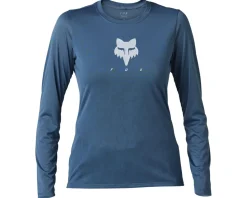 Fox Racing Women's Ranger TruDri Long Sleeve Jersey (Dark Slate) (L)