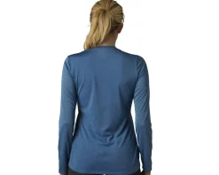 Fox Racing Women's Ranger TruDri Long Sleeve Jersey (Dark Slate) (L)