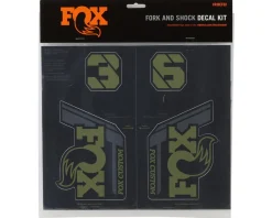 Fox Suspension Custom Decal Kit (Olive Drab) (All Models Except Step Casts)