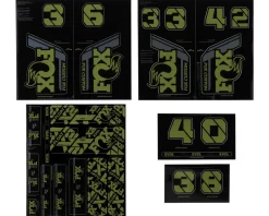 Fox Suspension Custom Decal Kit (Olive Drab) (All Models Except Step Casts)
