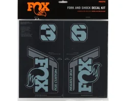 Fox Suspension Custom Decal Kit (Storm Blue) (All Models Except Step Casts)