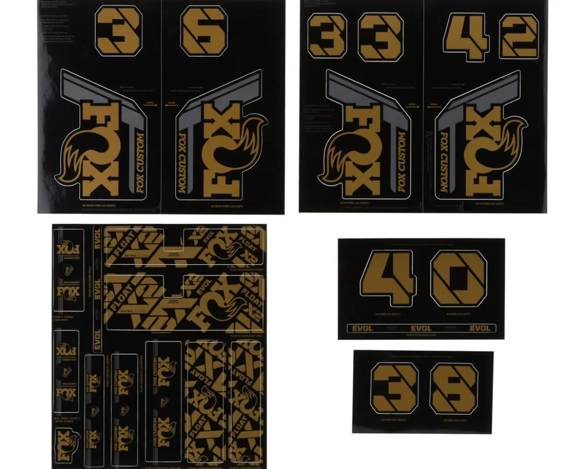 Fox Suspension Custom Decal Kit (Kashima) (All Models Except Step Casts)