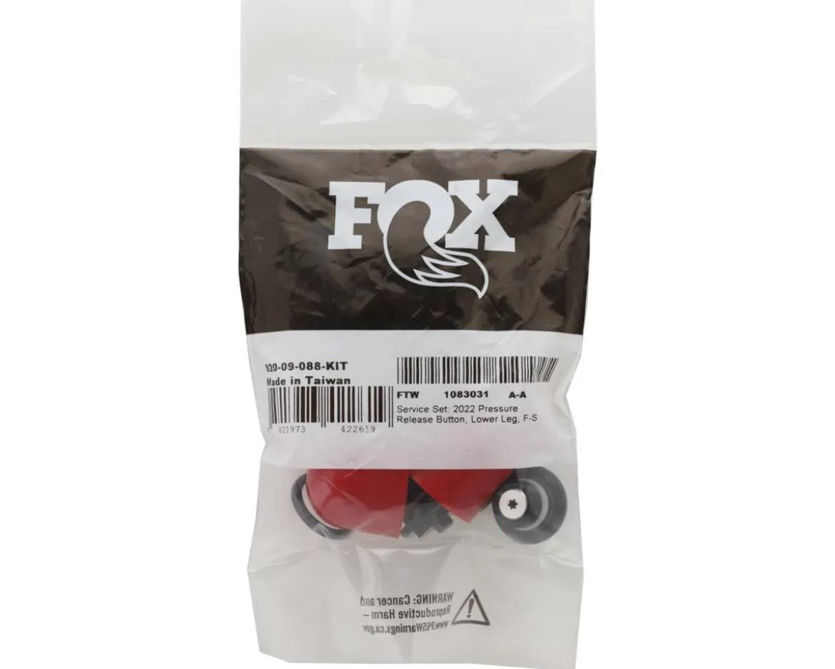Fox Suspension Lower Leg Service Set - Pressure Release Button