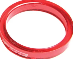 Full Speed Ahead PolyCarbonate Headset Spacers (Red) (1-1/8") (10) (5mm)