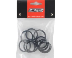Full Speed Ahead PolyCarbonate Headset Spacers (Black) (1-1/8") (10) (5mm)