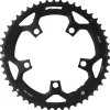 Full Speed Ahead Pro Road Chainrings (Black/Silver) (2 x 10/11 Speed) (Outer) (110mm BCD) (50T)