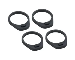Full Speed Ahead SL-K SCR Stem Spacer (Black) (1-1/4") (4 Pack)