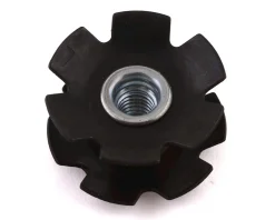Full Speed Ahead Steel Star Nut (Black) (1-1/8")