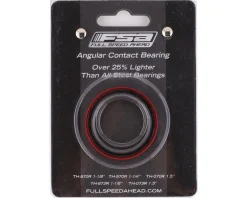 Full Speed Ahead Super Light Angular Cartridge Bearing (Red) (Orbit CE/No.8) (45 x 45) (1-1/8")