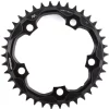 Full Speed Ahead Super Road Megatooth Chainring (Black) (1 x 11 Speed) (110mm BCD) (Single) (38T)