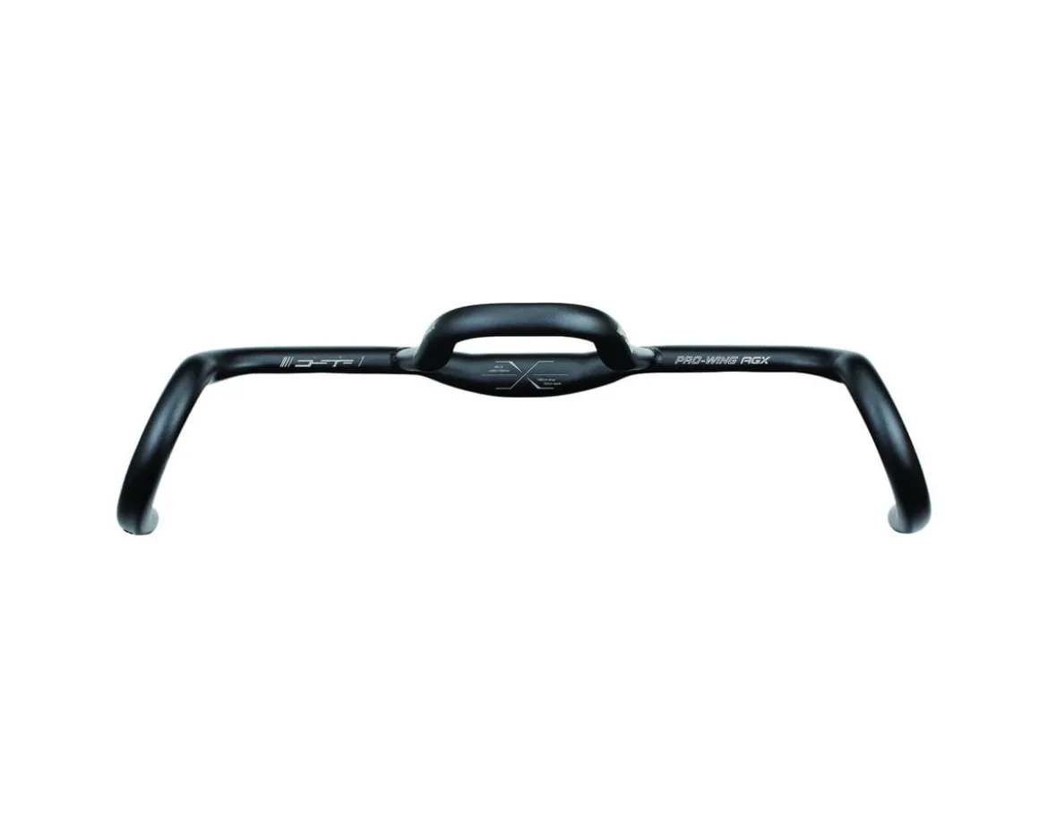 Full Speed Ahead Pro-Wing AGX Gravel/Adventure Handlebar (Black) (31.8mm) (42cm) (25° Flare)