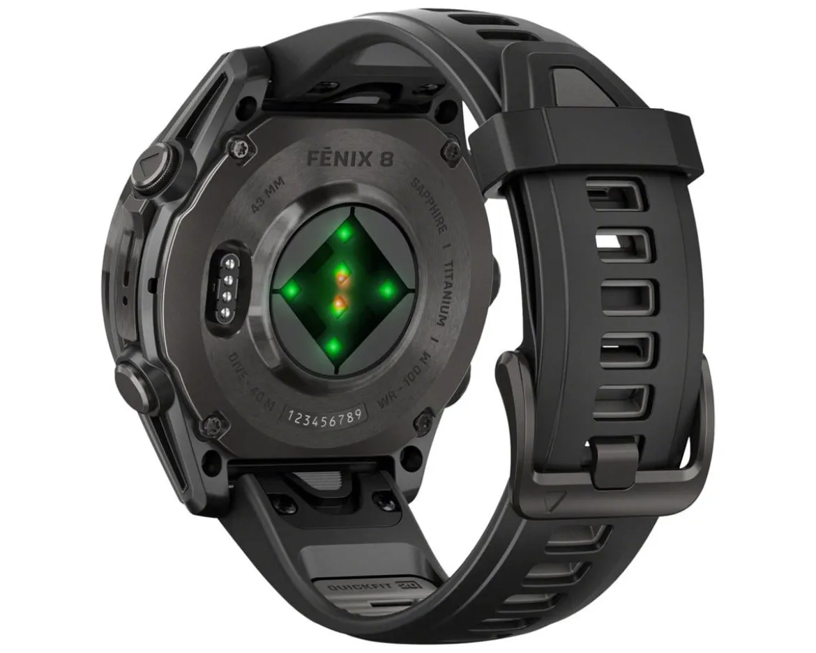 Garmin fenix 8 AMOLED Sapphire Watch (43mm)