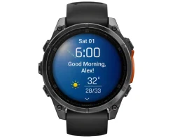 Garmin fenix 8 GPS Smartwatch (Slate Grey/Black) (47mm Case)